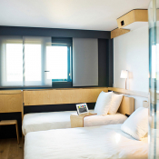 chambre twin nomad hotel roissy